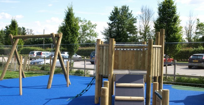 Outdoor Monkey Bars in Newton