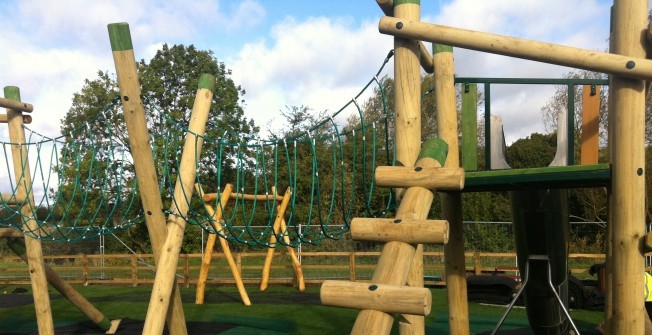 Playground Monkey Bars in Newton